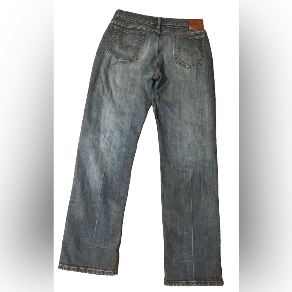 Wrangler 20X Jeans Blue MEDIUM Wash Straight Leg Men Size 33x36 33MWXAB WESTERN
